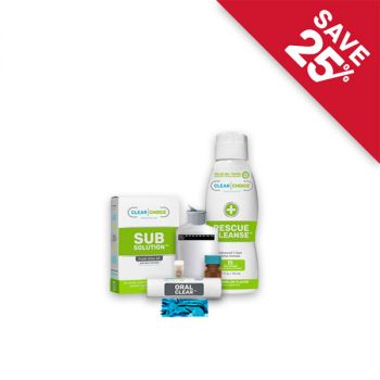 New Image Combo Rescue Cleanse 17oz, Sub-Solution & Oral Clear 