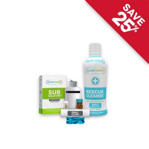 New Image Rescue Cleanse 32oz, Sub-Solution & Oral Clear - combo image